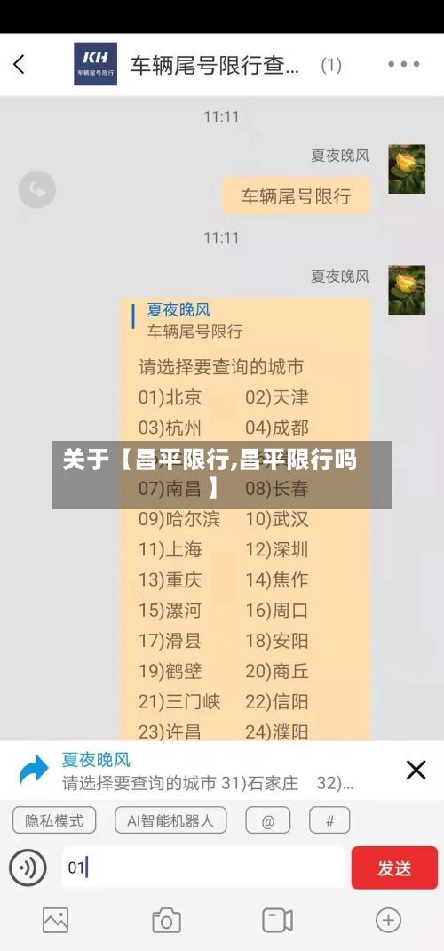 关于【昌平限行,昌平限行吗】-第3张图片