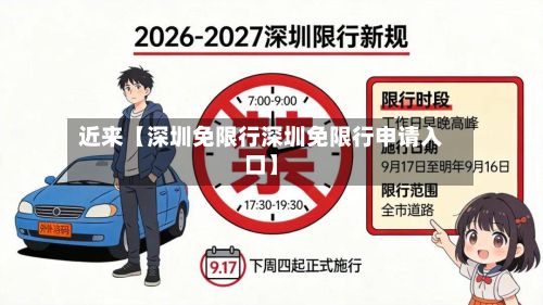 近来【深圳免限行深圳免限行申请入口】
