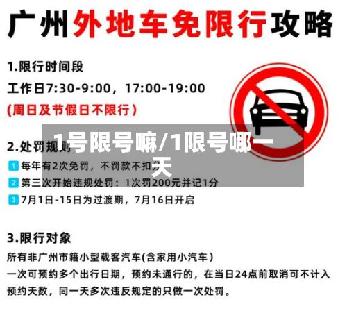 1号限号嘛/1限号哪一天