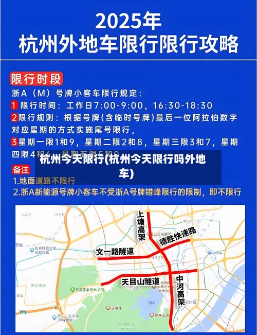 杭州今天限行(杭州今天限行吗外地车)-第2张图片