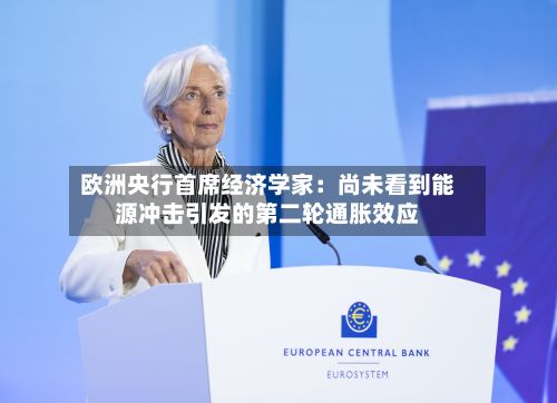 欧洲央行首席经济学家：尚未看到能源冲击引发的第二轮通胀效应