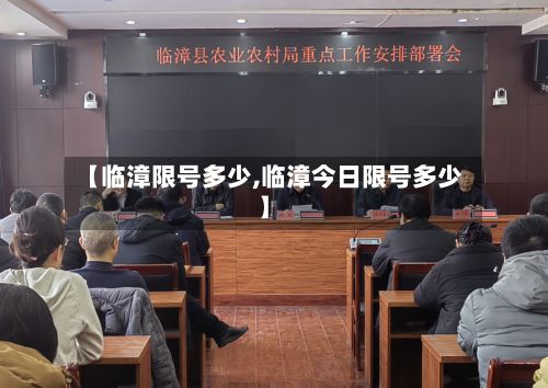 【临漳限号多少,临漳今日限号多少】-第2张图片