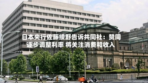 日本央行佐藤绫野告诉共同社:赞同逐步调整利率 将关注消费和收入-第3张图片