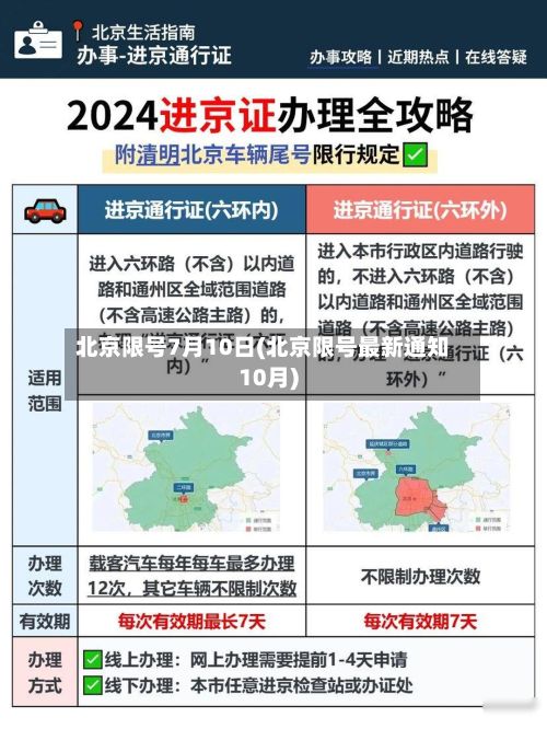 北京限号7月10日(北京限号最新通知10月)