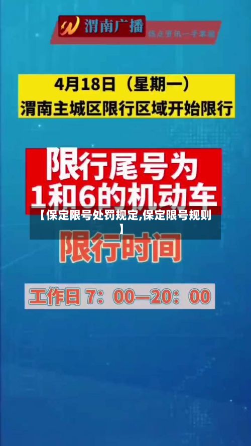 【保定限号处罚规定,保定限号规则】