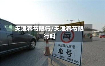 天津春节限行/天津春节限行吗-第2张图片