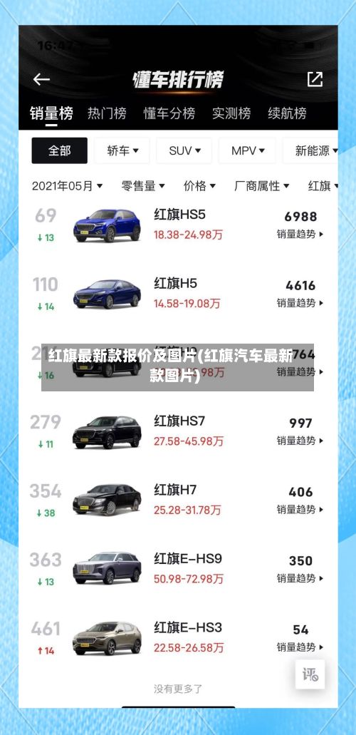 红旗最新款报价及图片(红旗汽车最新款图片)-第3张图片