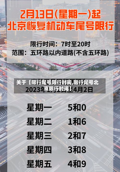 关于【限行尾号限行时间,限行尾号北京限行时间】-第3张图片