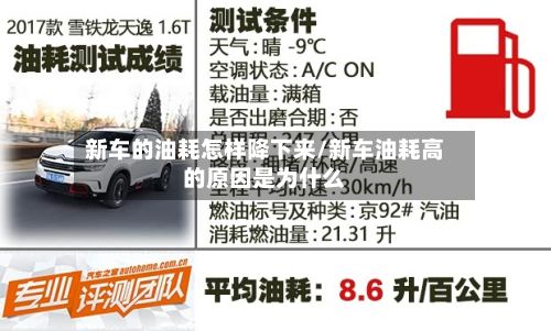 新车的油耗怎样降下来/新车油耗高的原因是为什么-第3张图片