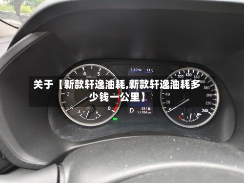 关于【新款轩逸油耗,新款轩逸油耗多少钱一公里】