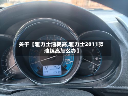 关于【雅力士油耗高,雅力士2011款油耗高怎么办】-第2张图片