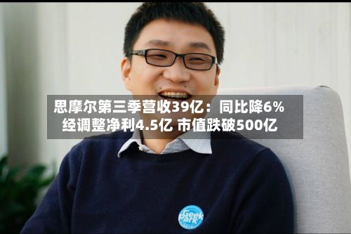 思摩尔第三季营收39亿:同比降6% 经调整净利4.5亿 市值跌破500亿-第2张图片