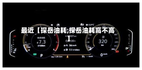 最近【探岳油耗,探岳油耗高不高】
