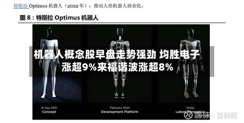 机器人概念股早盘走势强劲 均胜电子涨超9%来福谐波涨超8%