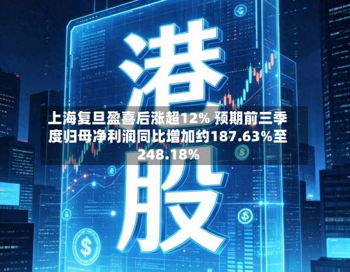 上海复旦盈喜后涨超12% 预期前三季度归母净利润同比增加约187.63%至248.18%-第3张图片