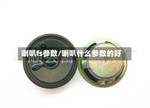 喇叭fs参数/喇叭什么参数的好