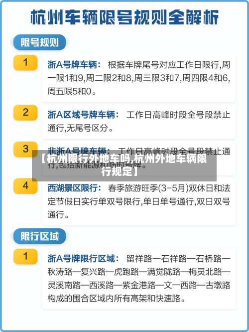 【杭州限行外地车吗,杭州外地车辆限行规定】-第2张图片