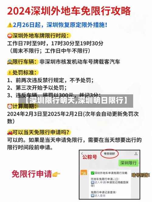 【深圳限行明天,深圳明日限行】-第2张图片
