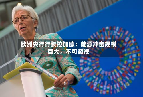 欧洲央行行长拉加德：能源冲击规模巨大，不可忽视-第2张图片