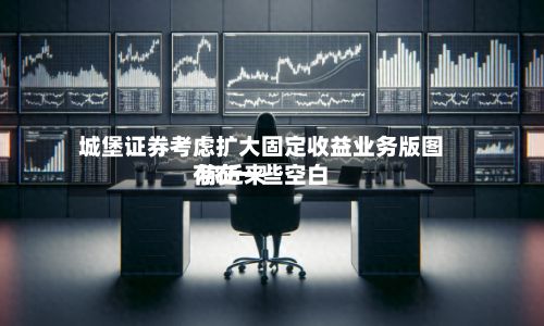 城堡证券考虑扩大固定收益业务版图 称近来存在一些空白