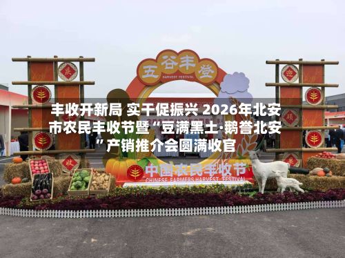 丰收开新局 实干促振兴 2026年北安市农民丰收节暨“豆满黑土·鹅誉北安	”产销推介会圆满收官-第2张图片