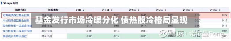 基金发行市场冷暖分化 债热股冷格局显现-第3张图片