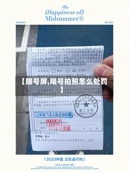 【限号屏,限号拍照怎么处罚】